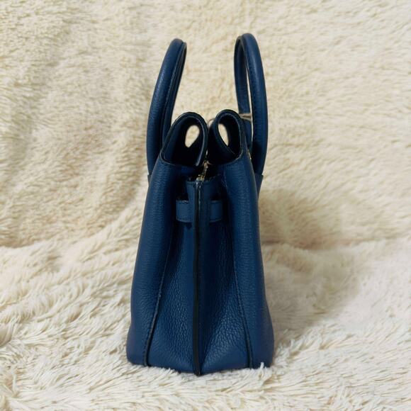 MCM Mini Milla Park Avenue Tote Bag - Navy - Picture 8 of 14